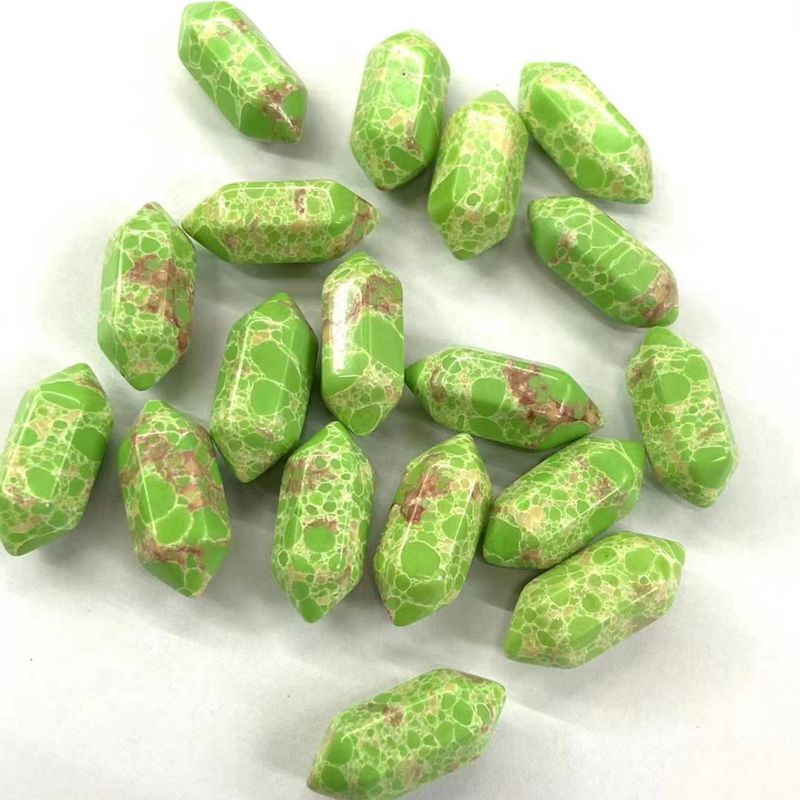 후르츠 그린 임페리얼 파인 8*21mm(싱글)(천연 아님)