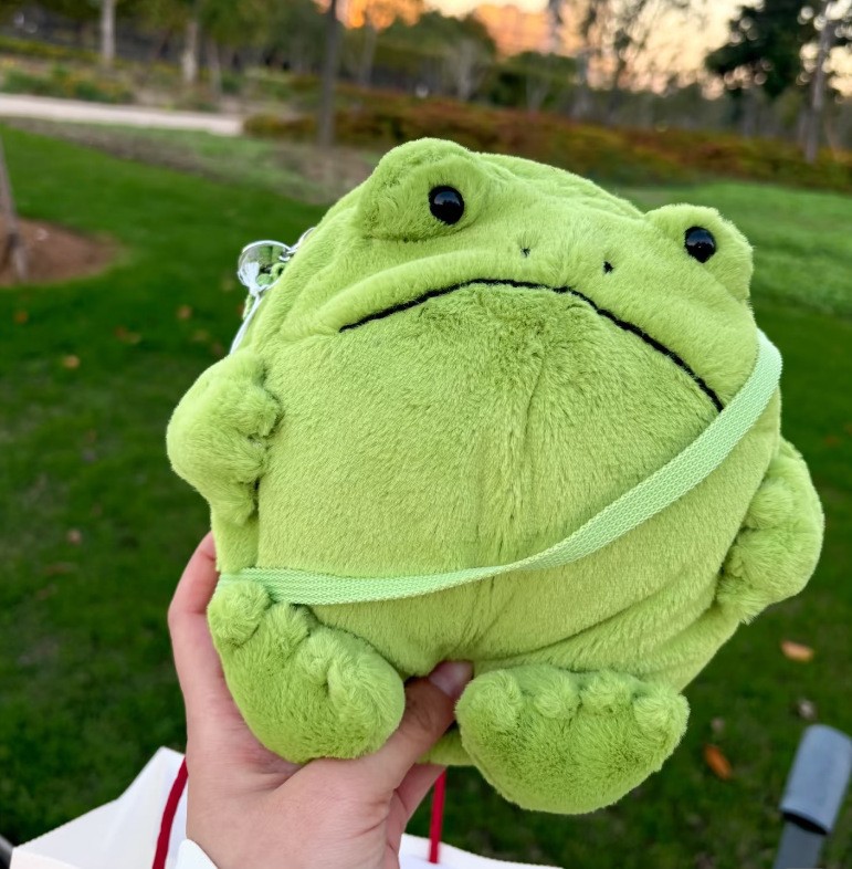 bolsa sapo / Modelo completo com três padrões (siga a coleção para receber um saco de pó)