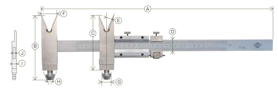 KANON中村 法兰检查卡尺  法兰卡尺FCM30 FCM70
