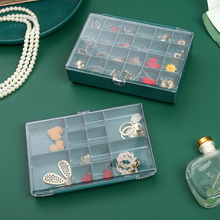 2022防尘首饰收纳盒子耳环耳钉手链项链收纳架多分格韩版设计饰品