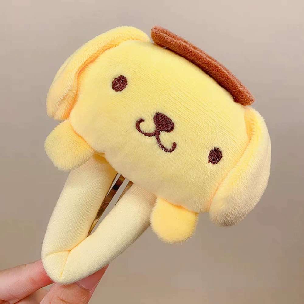 Sanrio, милый кукольный шарж, большая заколка, шпильки для мытья лица, челка, аксессуар для волос