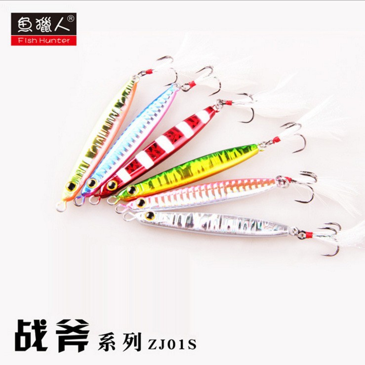 6 Colors Metal Jigging Spoon Fishing Lures Bass Walleye Perch Fresh Water Fishing Lure