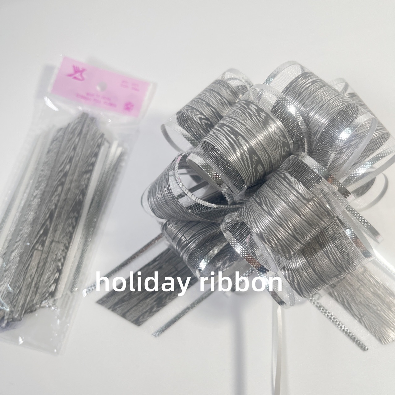 Nieve hilo corteza de bambú patrón de tablero de flores de flores de flores de mano de oro flojo tira de flores de decoración de fiesta