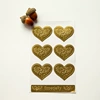 Fire paint sticker golden love
