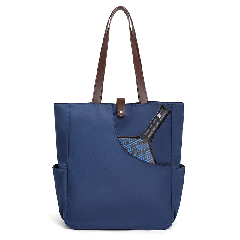 Bolsa de tenis de hombro único de gran capacidad de almacenamiento, bolsa de bádminton de hombro al aire libre femenina de alto valor