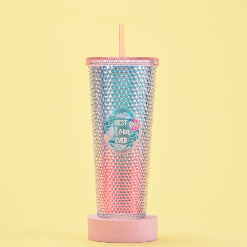 Casual, Vacation Style Casual Vacation Solid Color Plastic Water Bottles 1 Piece