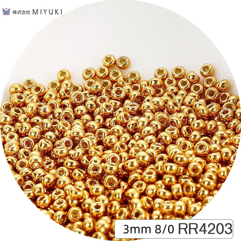 3mm/yuxing rr4203 dark gold [5g-192 capsules]