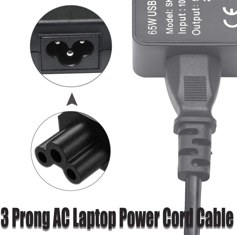 3-Prong Power Cord Replacement Power Cord, Suitable for Computer, Tv, Monitor, Lg Led Lcd Smart Devices 3-Prong Power Cord Replacement Power Cord, Suitable for Computer, Tv, Monitor, Lg Led Lcd Smart Devices