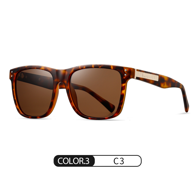 Venta caliente transfronteriza nuevo polarizador S31131 gafas de sol polarizadas de hoja de marco grande de moda gafas de sol de tiro callejero al aire libre
