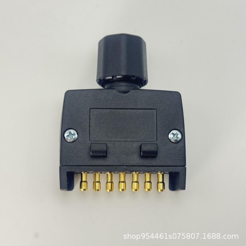 Australian 7-Pin Flat Plug Australian Standard Plug Socket Trailer Plug Socket Australian Trailer Connector Trailer Accessories