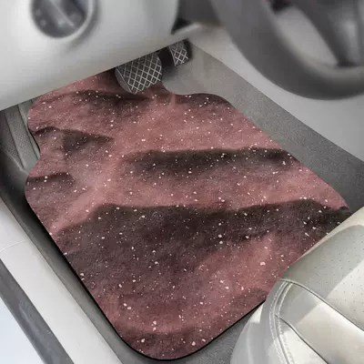 car floor mat, starry sky: Car Carpet - starry-sky-pinkanti-slip-diatom-mudfull-car-four-piece-setfour-pieces-offer-more-savings