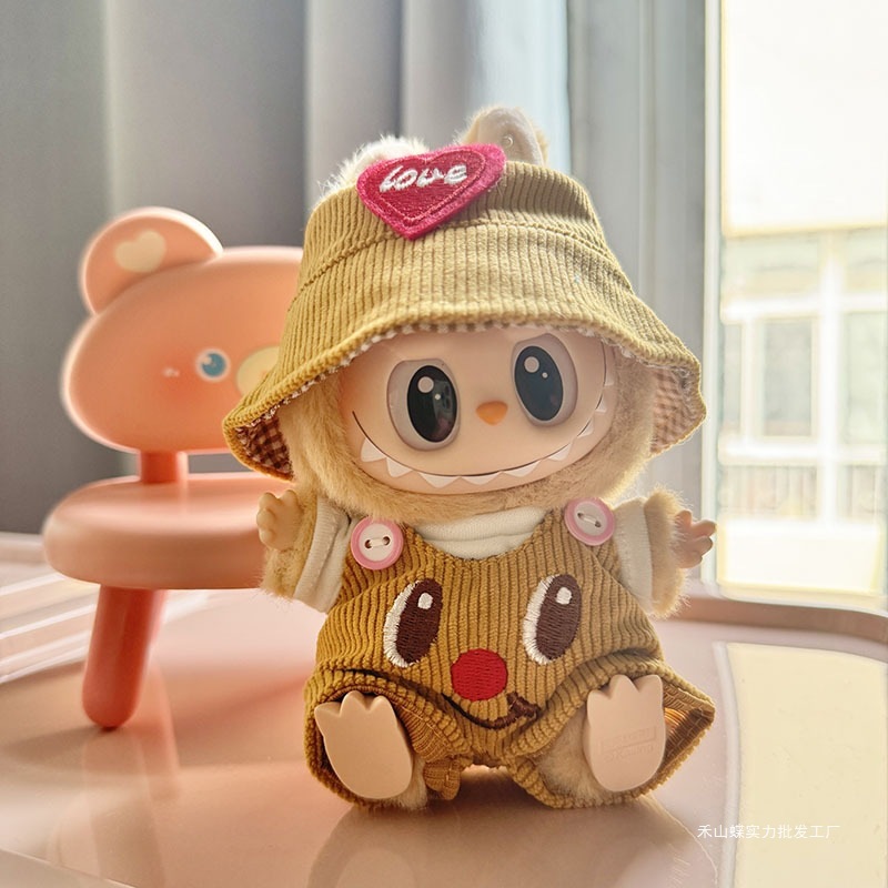 服のみ】第二世代ブラインドボックス ラブブ服 エポキシ樹脂製顔飾り ラブブ シットシットパーティーシリーズ ベビー服 可愛い|undefined