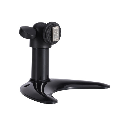 廠家供應7寸-22寸液晶顯示器支架底坐月牙牛角型通用萬向折疊底坐