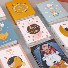 Deyuan 6-inch over-plastic 100-photo album 4D large six-inch photo album interstitial sticky back photoalbum