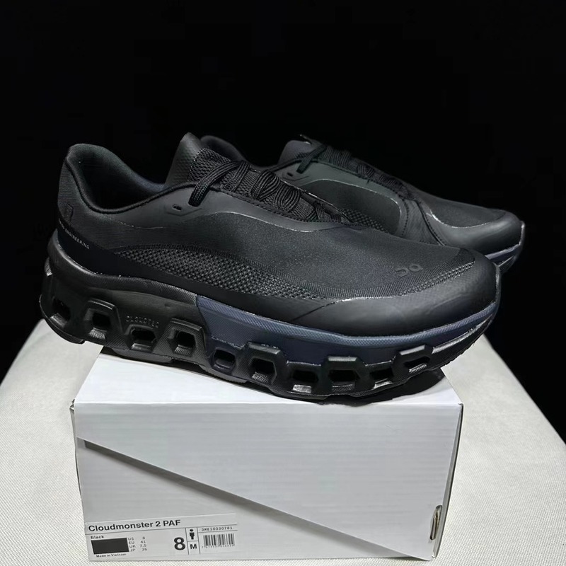 Cloudmonster 2 x PAF 共同ブランド アウトドア クッション性 ジョギング シューズ On メンズ ロートップ スポーツ ランニング シューズ|undefined