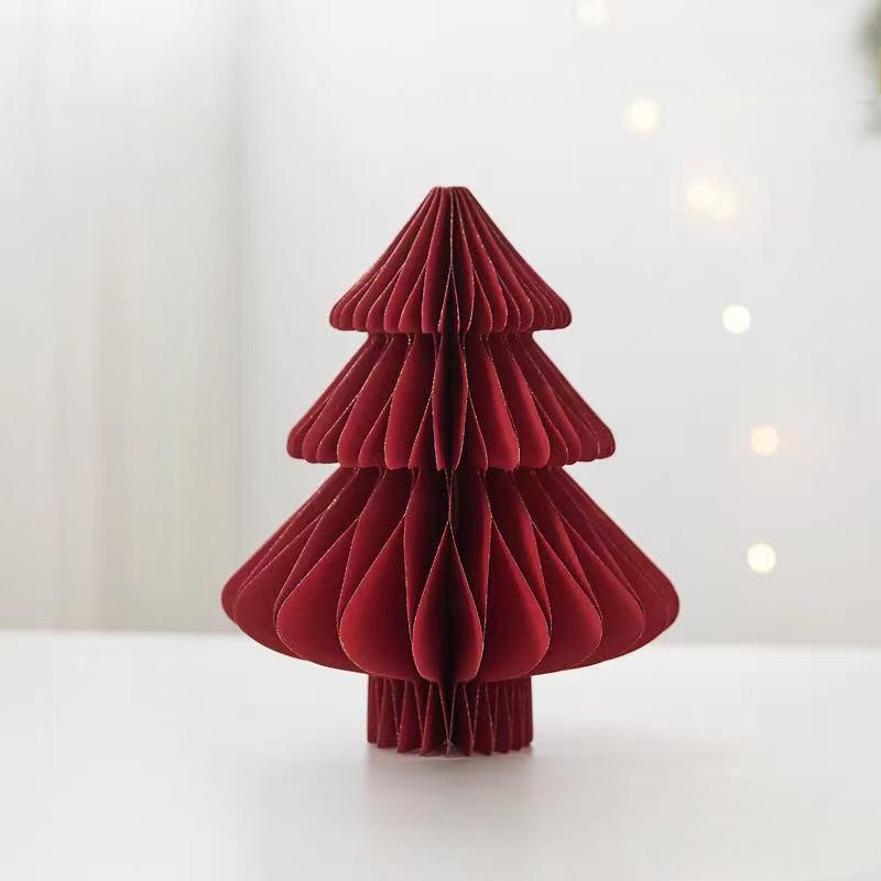 クリスマスデコレーション 吊り下げ飾り ハニカムボール ペーパーボール ペーパーランタン 吊り下げ飾り ペーパーファン スノーフレーク クリスマスツリー TUME 立体ペーパーアート|undefined