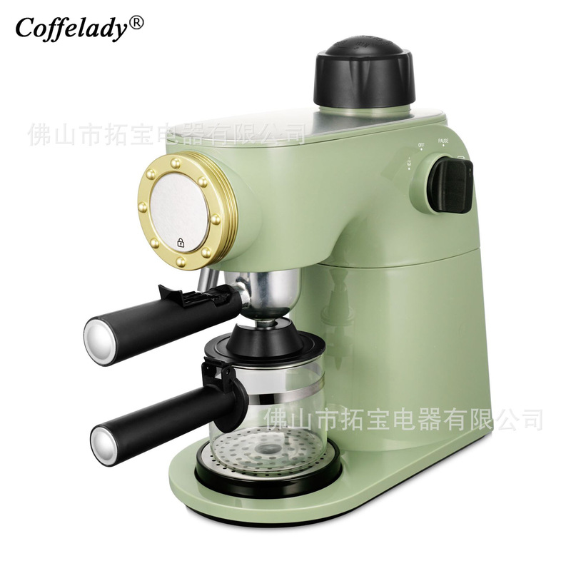 Coffelady 3.5Bar Italian Steam Coffee Machine Knob Operation Pump Coffee Machine with Milk Froth Coffelady 3.5Bar Italian Steam Coffee Machine Knob Operation Pump Coffee Machine with Milk Froth
