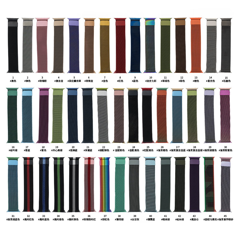 Adecuado para Apple Watch applewatch Milanis iwatch5678 metal se 7th y 8th generación Correa fabricante