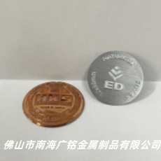 望远镜标牌：望远镜电铸LOGO标牌、各类望远镜LOGO标牌