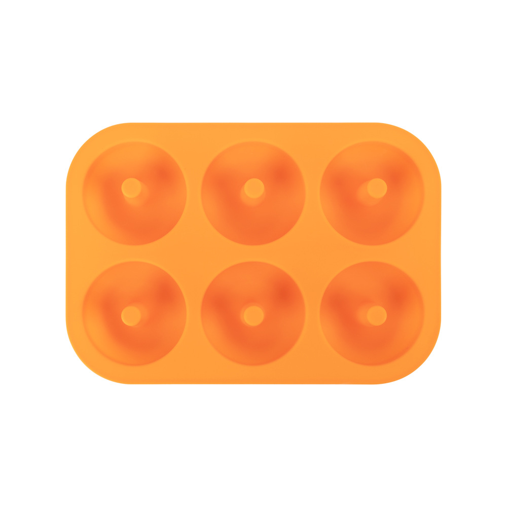 定制厨房点心烘焙工具 硅胶甜甜圈模具 甜点硅胶模具出售