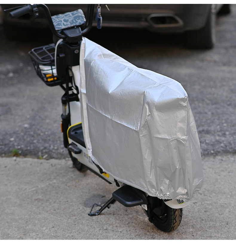 Electric Vehicle Cover, Rainproof Cover, Sunshade, Waterproof, Snowproof, Frostproof Cover, Electric Motorcycle Seat Cover, Dustproof, Thickened Oxford Cloth
