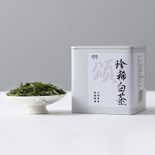 杭颂安吉珍稀白茶2025新茶高山绿茶茶叶罐装50g批发明前茶高山茶