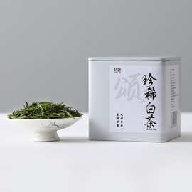 安吉珍稀白茶2026新茶叶高山绿茶罐装50g批发