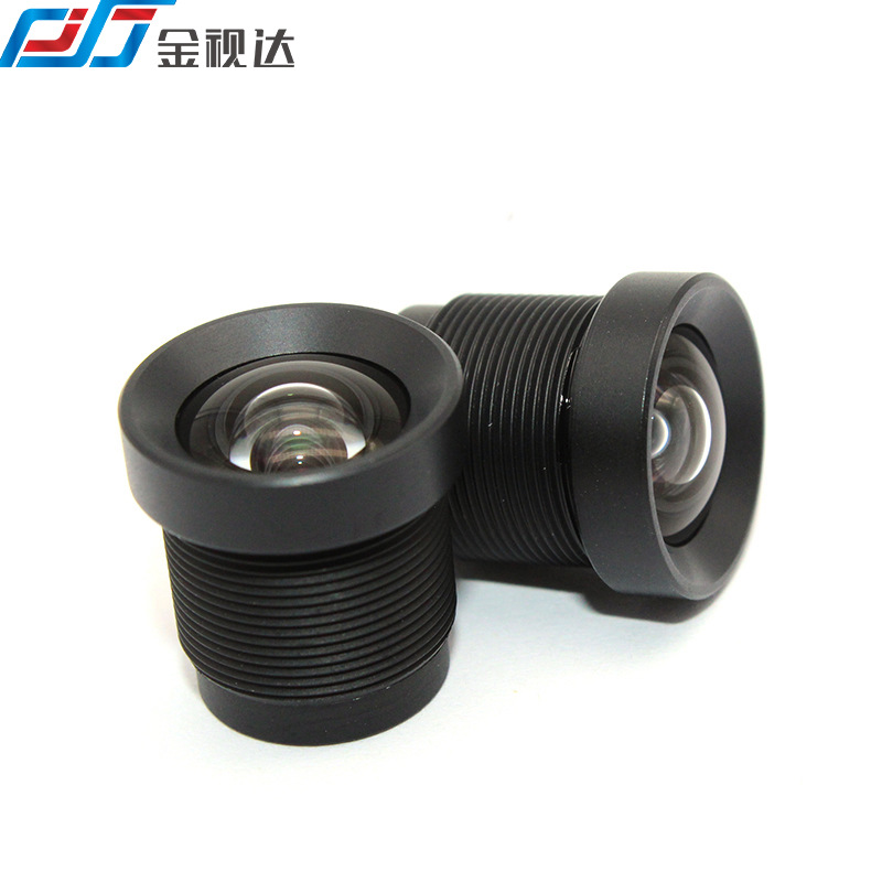 2.7mm2.8光圈金视达执法仪监控m12视讯会议人脸识别镜头1/3.2"