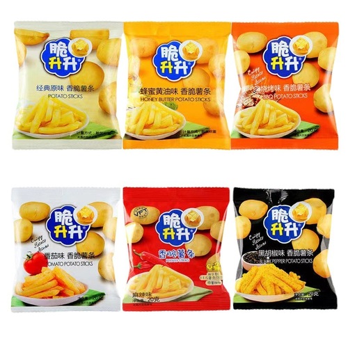 Crispy Lifting Fresh Cut Potato Chips 20g Honey Butter Original Puffed Snacks Wholesale and Distribution