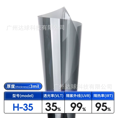 Film Wholesale, Automotive Film - width-152m-length-30m-side-rear-guard-h35