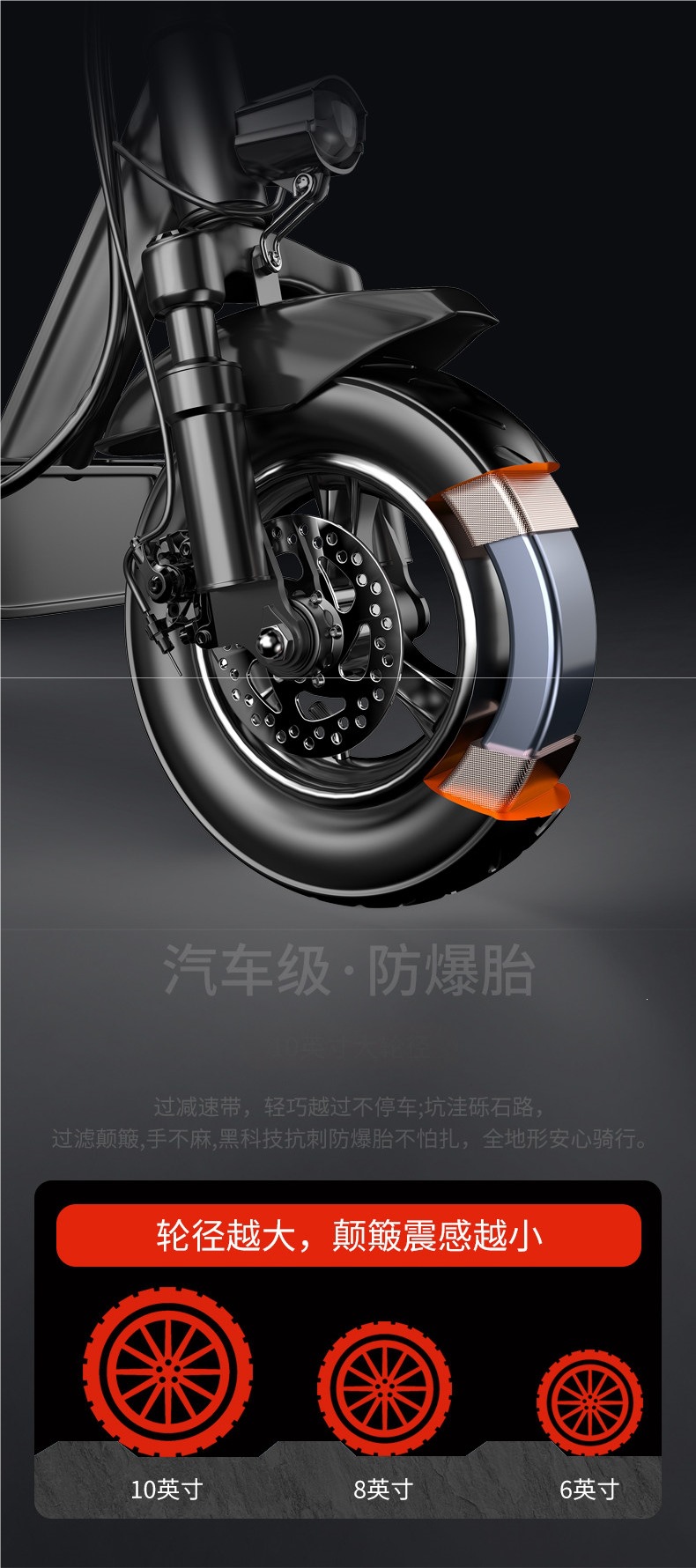 Permanent electric scooter, foldable, compact, suitable for adults and students, used for commuting and as an alternative to a car, battery-powered, lithium battery