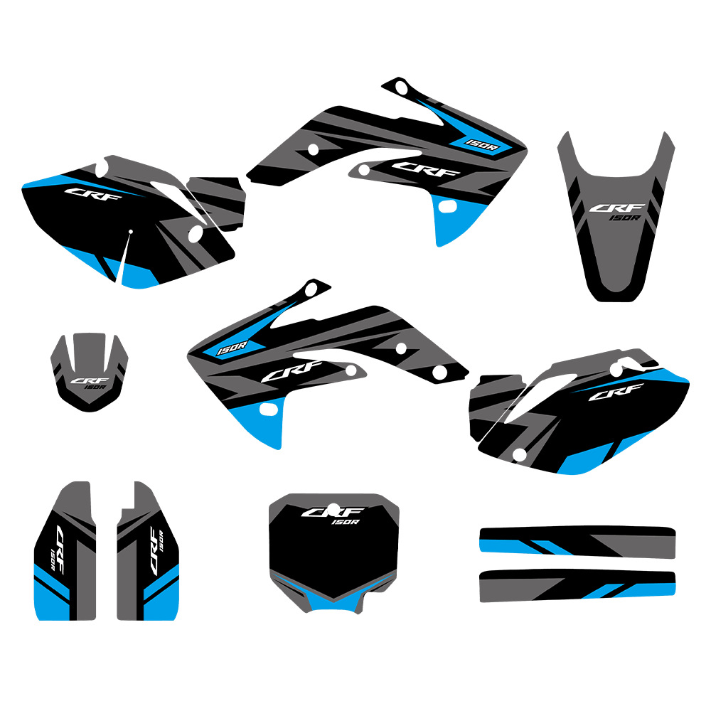 Pegatinas de motocicleta Honda para CRF 150R CRF150R 2007 - 2013 pegatinas de SUV