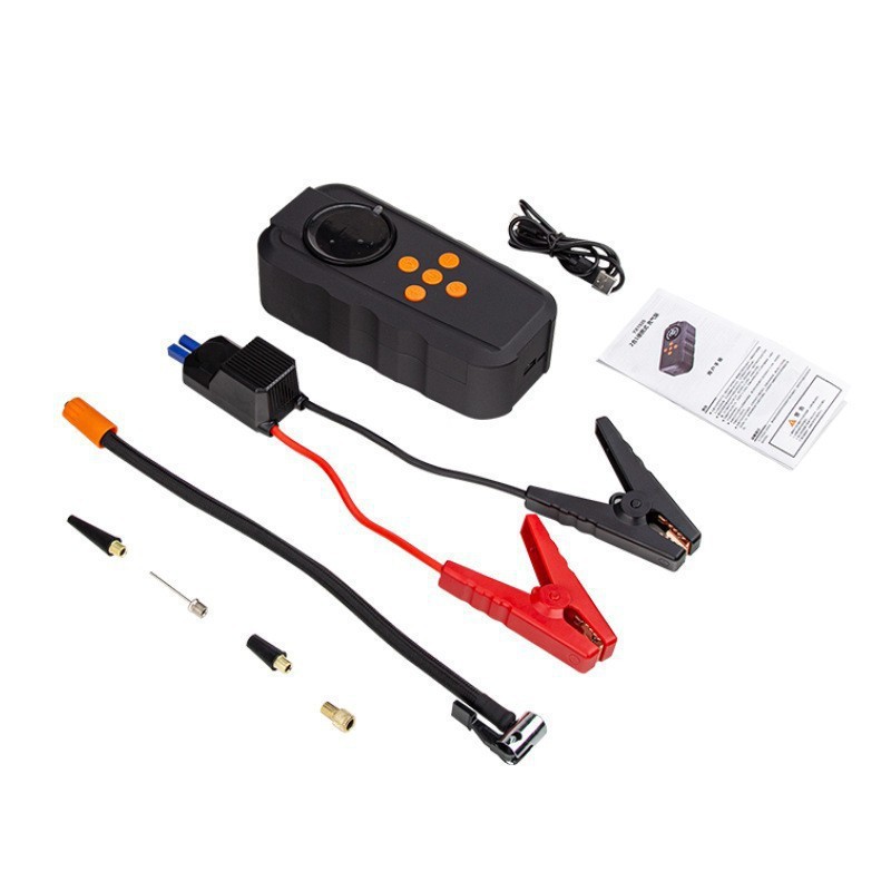 Hava nasosu – Qìchē Portable Wireless Digital - color-box-6000mah