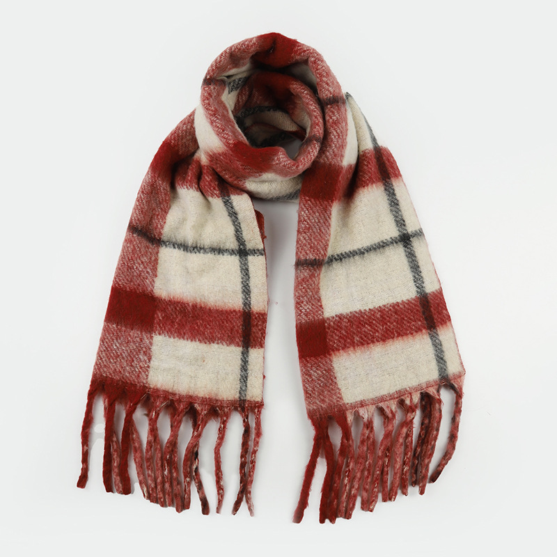 Nuevo invierno de imitación de cashmere coreana bufandas dulces de nuevo estilo de moda caliente espesa bufandas de cuello coreana