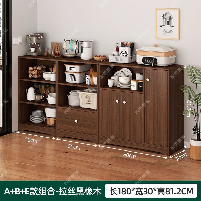 Gabinete de almacenamiento moderno y simple, armario de cocina, armario de almacenamiento, armario de té, sala de estar contra la pared, armario doméstico, simple