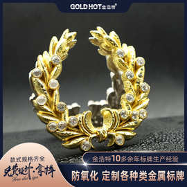 标牌铭牌厂家冲压高光铝牌家具木门logo金属铭牌丝印锌合金牌制作
