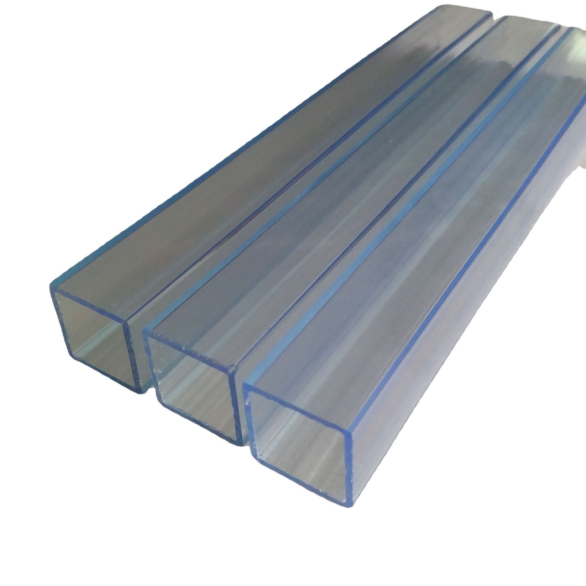 厂家供应塑料方管PVC塑料管透明包装管方形管材阻燃品质保障量大