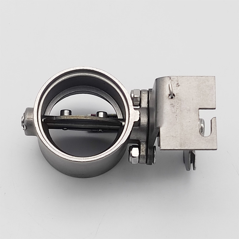 Mechanical valve (51 valve) reduces sound