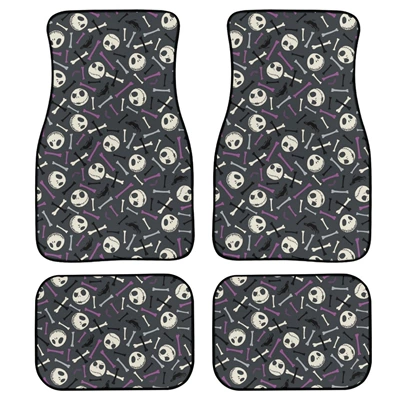 Universal Foot Pad — Crystal Velvet Car Floor Mats - 1-144-color-5-3344cm-two-piece-set