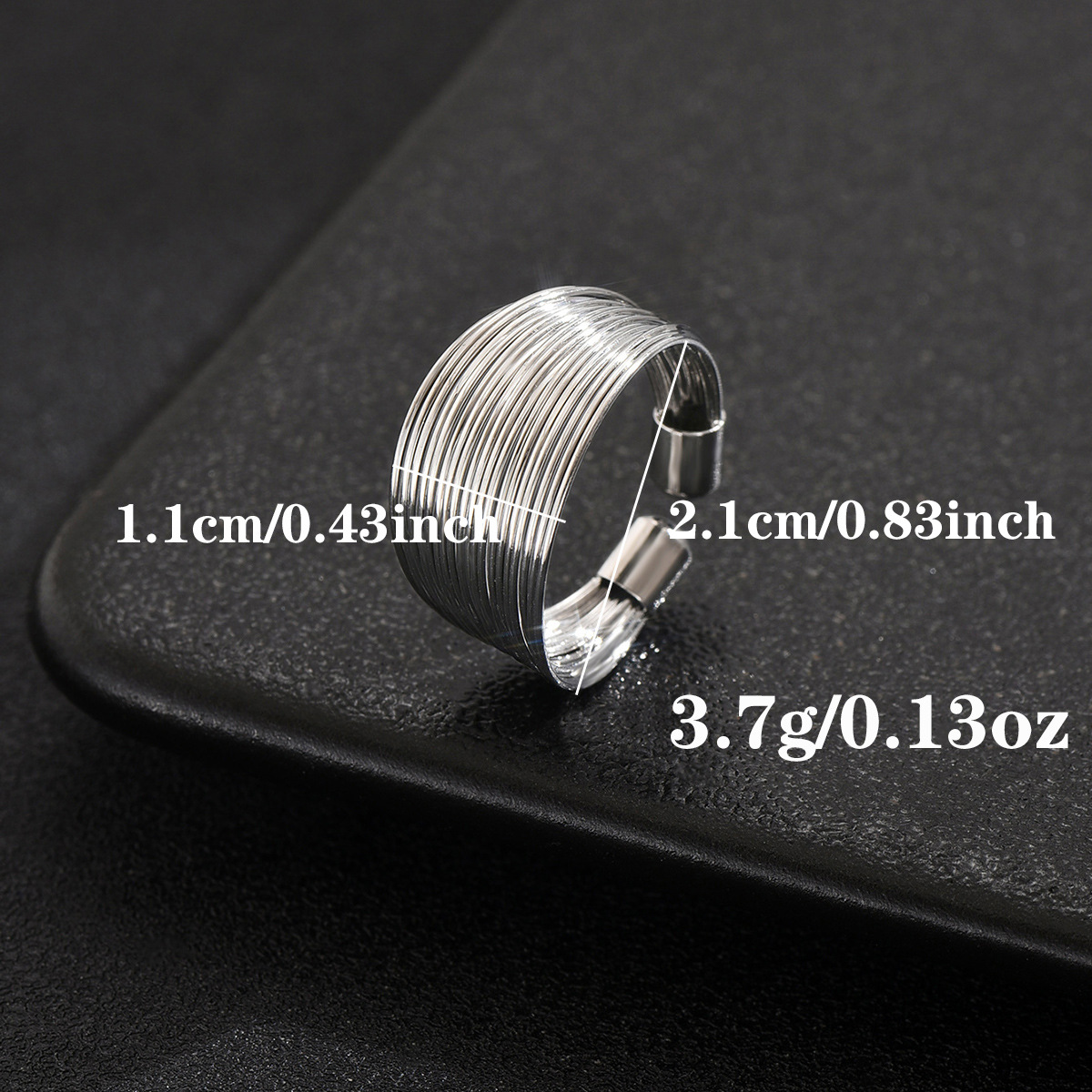 Funkelnder Designer Ring Für Damen, Elegant Und Bequem_voghion.com