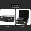 Manufacturer's medium real estate delivery box key box leather hand delivery box policy box printing logo hand -in box wholesale