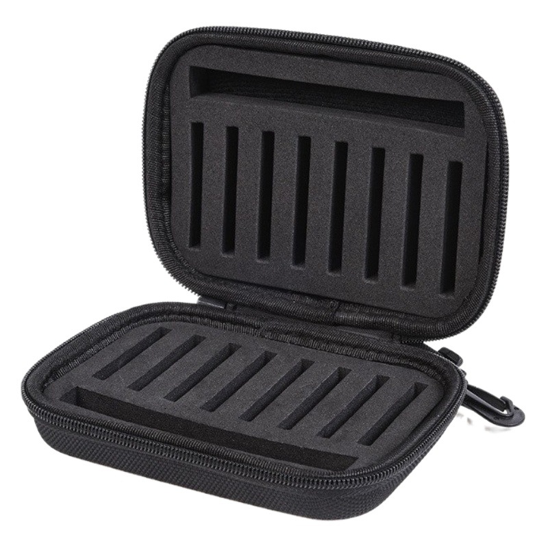 Luya Fishing Gear Sequin Bag Fly Hook Cosmetics Bag Three Hook Storage Box Eva Portable Fishing Gear Bait Cosmetics Bag