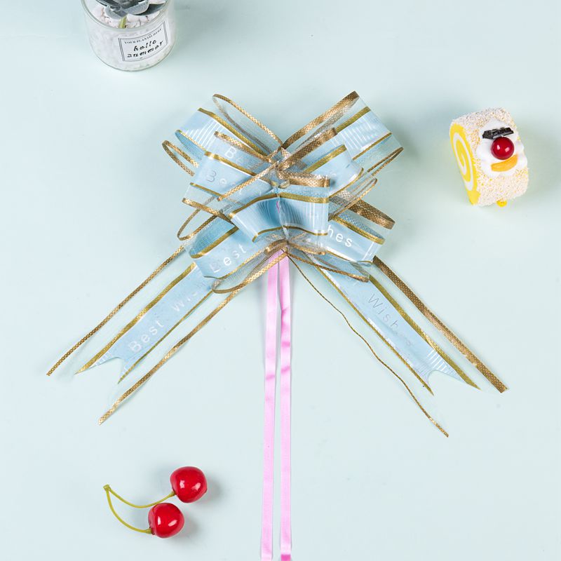 Nuevo hilo de nieve Carta Grande propuesta confesión estilo Garland boda decoración del coche embalaje regalo arco mano Garland