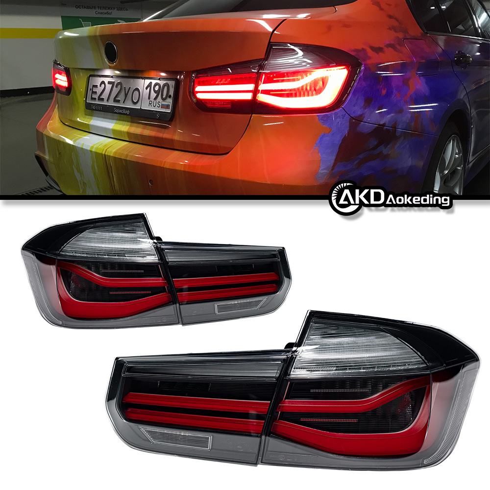 Suitable for 12-18 Bmw 3 Series F30 Taillight Assembly Modified Mp Model F35Led Rear Taillight Running Water Turn Signal