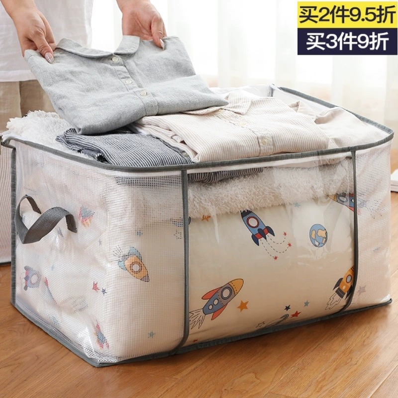 Waterproof capacious storage bag, luggage duvet for moving, pack