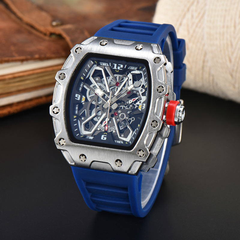 Foreign trade popular Richard special-shaped waterproof large dial fashion waterproof watch quartz watch in stock wholesale