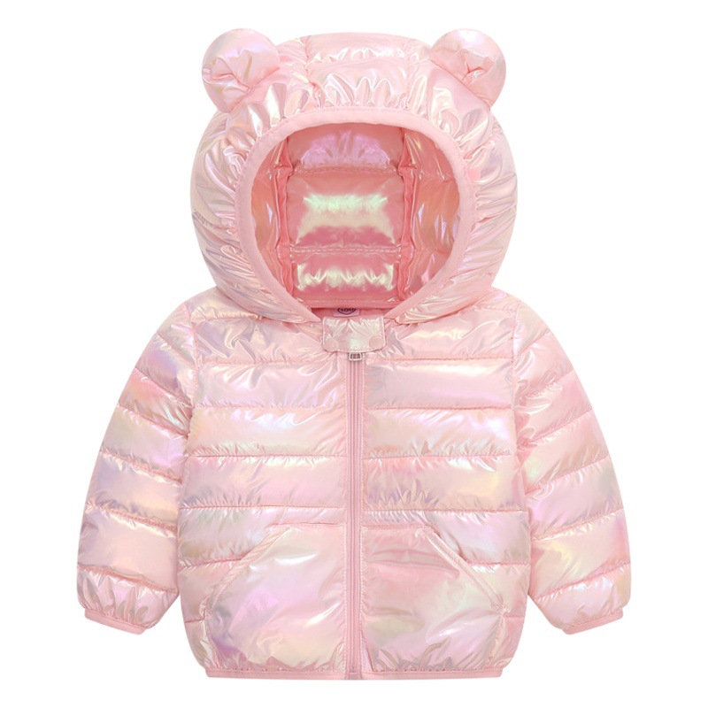 2023 Otoño e Invierno ropa acolchada de algodón para niños nuevos niños y niñas Bebé Ropa acolchada de algodón para niños colorido abrigo desechable cálido de algodón acolchado