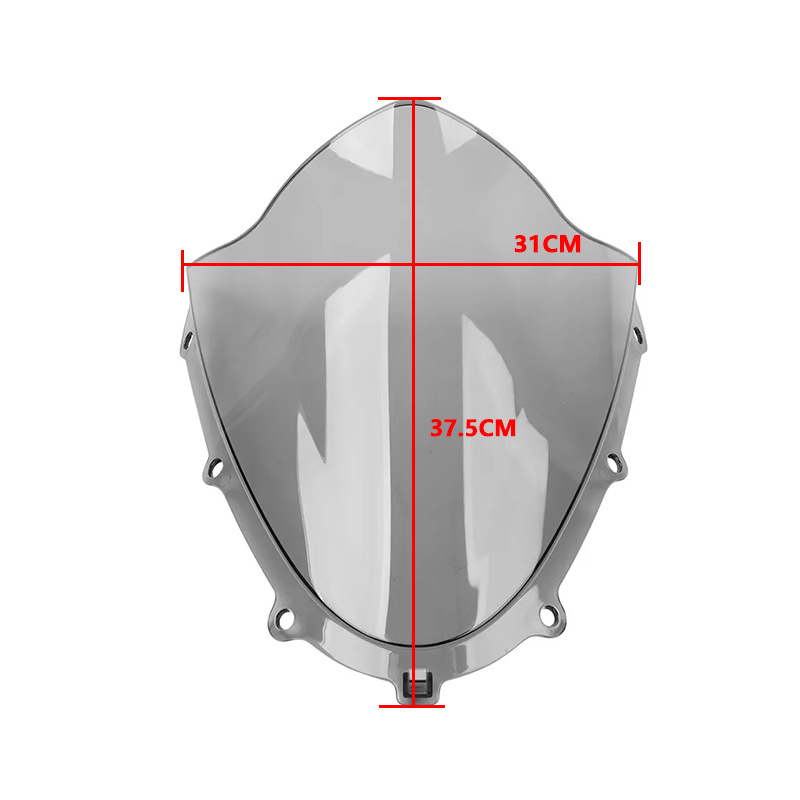 Suitable for Suzuki Gsxr125 Gsx-R125 17-25 Years of Heightening Front Windshield Competition Front Windshield Deflection