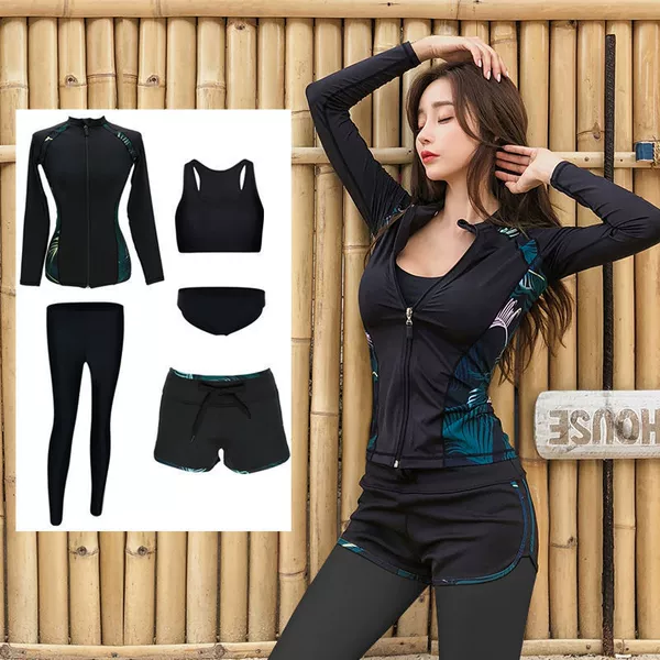 Green set jade with zipper