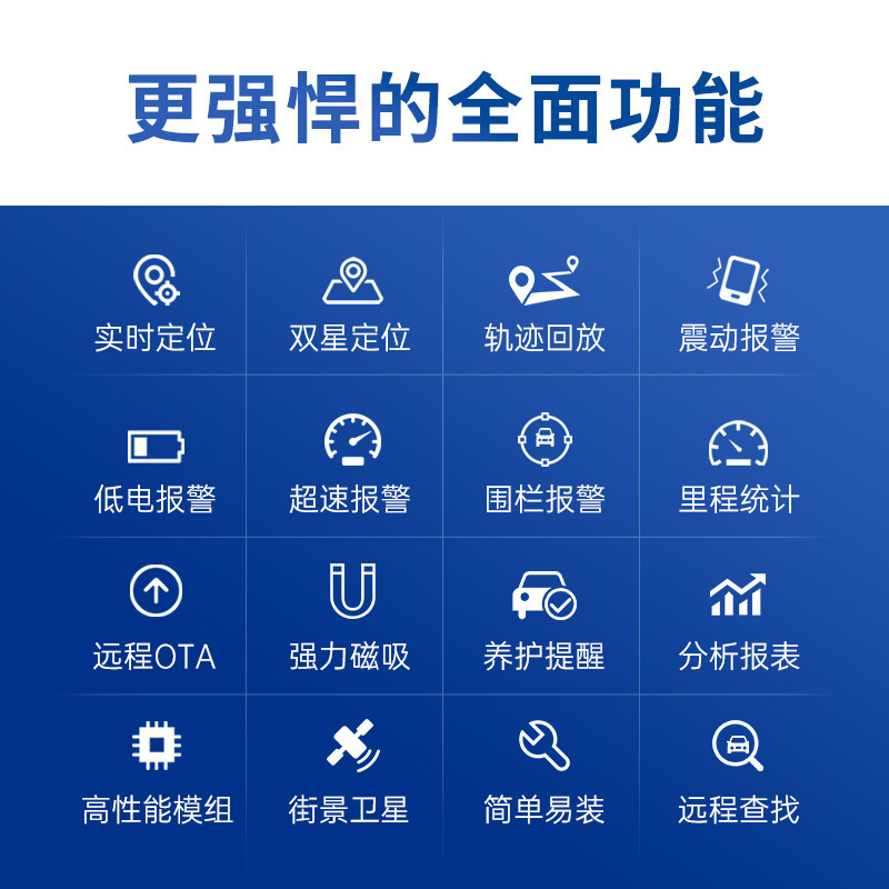 4G免安装无线定位器 电动车摩托车gps跟踪器老人儿童防走丢追踪器|undefined